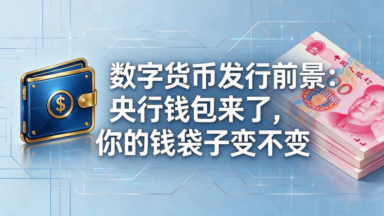 数字货币发行前景：央行钱包来了，你的钱袋子变不变