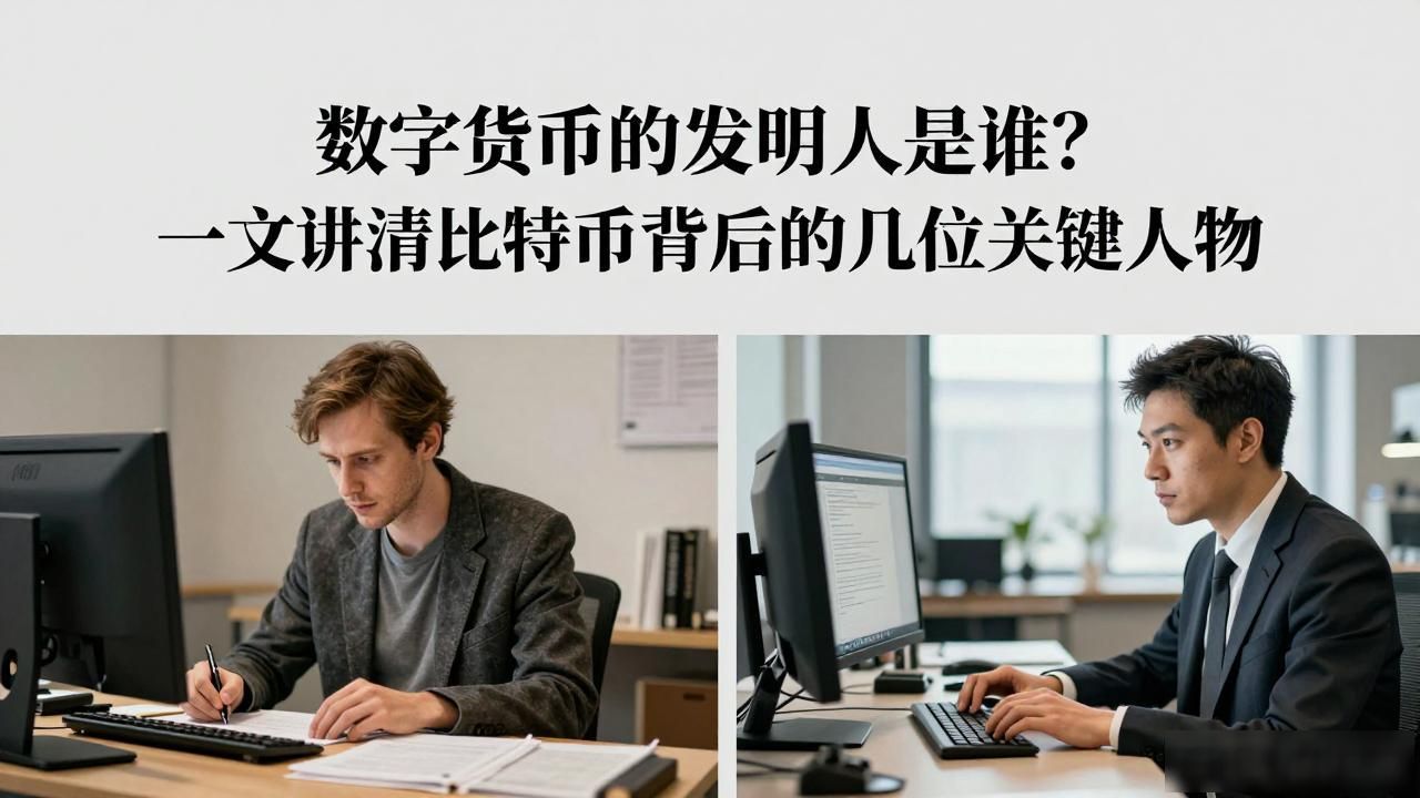 数字货币的发明人是谁？一文讲清比特币背后的几位关键人物