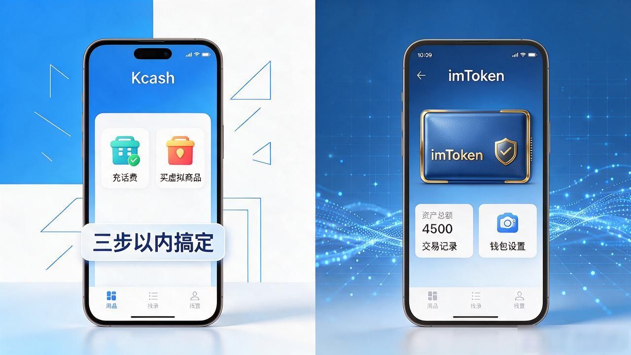 imtoken和kcash哪个好？钱包对比一篇讲清楚