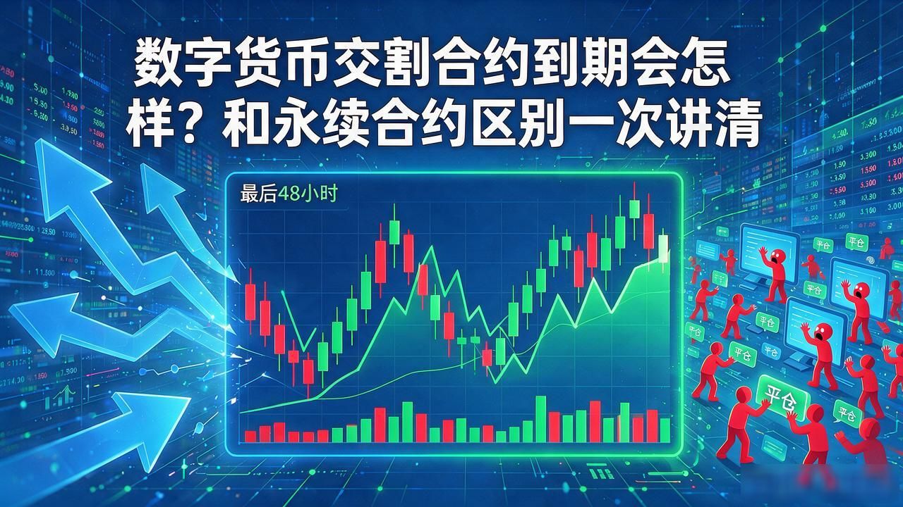数字货币交割合约到期会怎样？和永续合约区别一次讲清