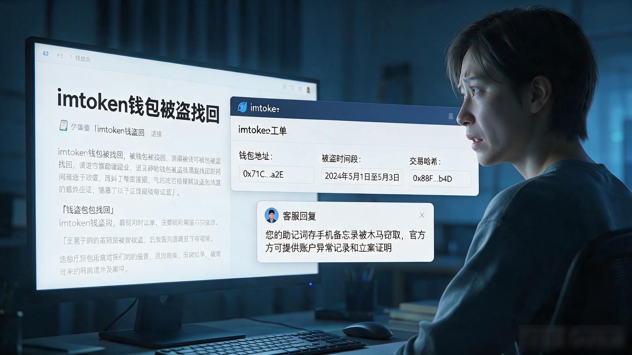 imtoken钱包被盗怎么找回？踩了三天坑的完整经验