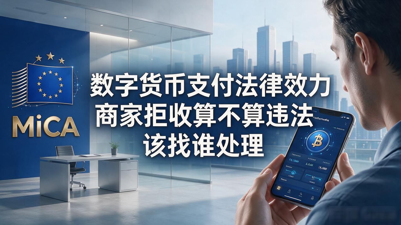 数字货币支付法律效力 商家拒收算不算违法 该找谁处理