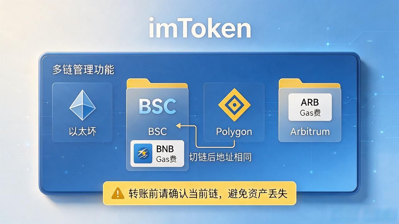 数字货币钱包imToken怎么用？注册转账多链管理一篇讲清