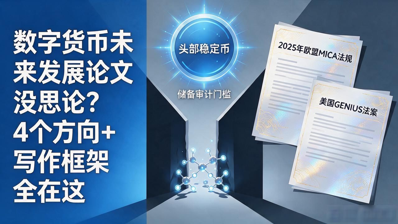 数字货币未来发展论文没思路？4个方向＋写作框架全在这