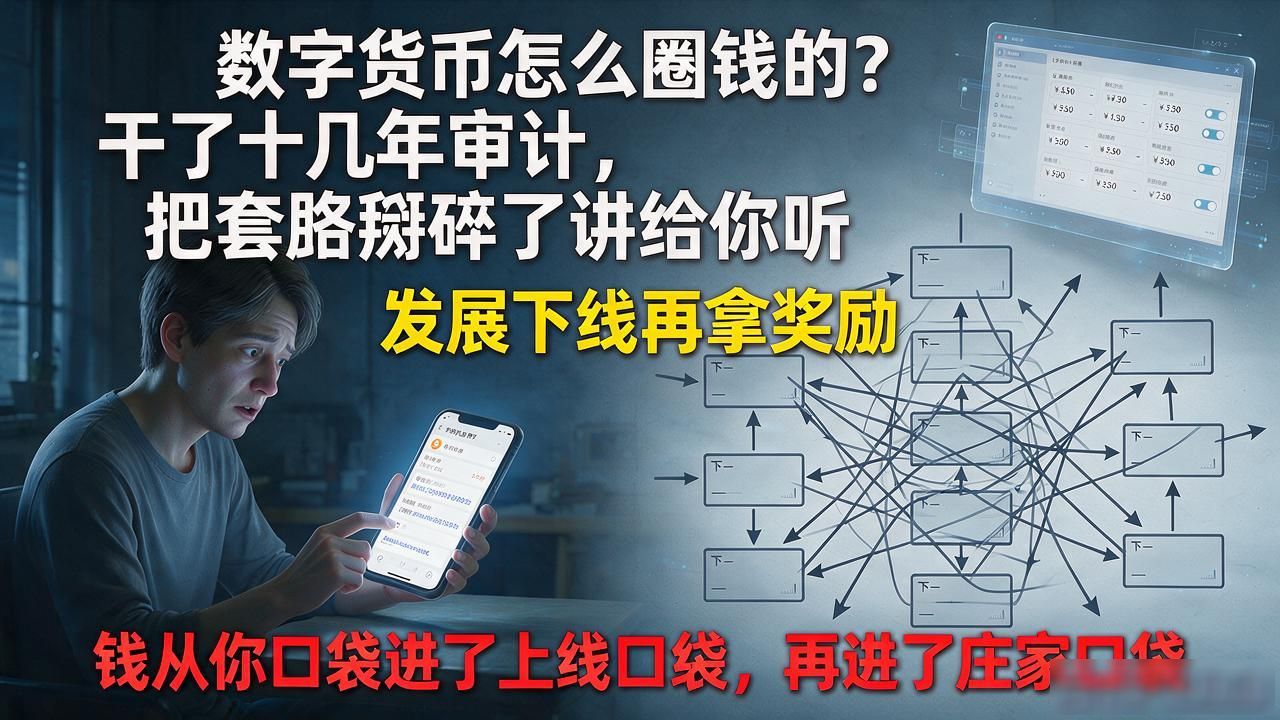 数字货币怎么圈钱的？干了十几年审计，把套路掰碎了讲给你听