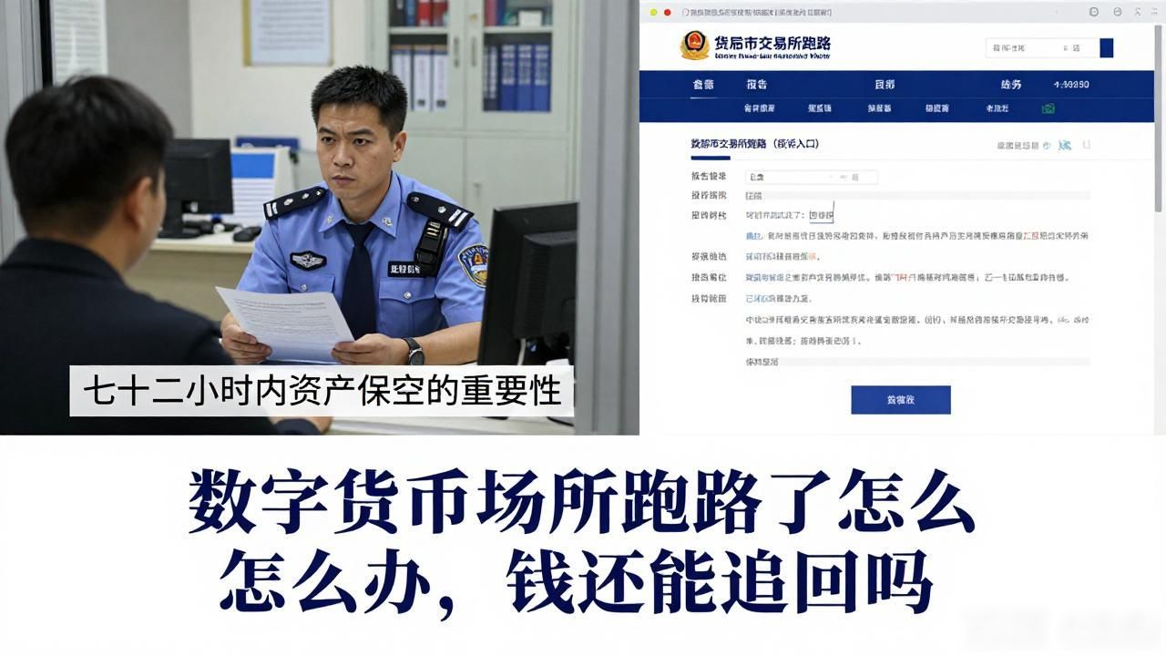 数字货币交易所跑路了怎么办，钱还能追回来吗
