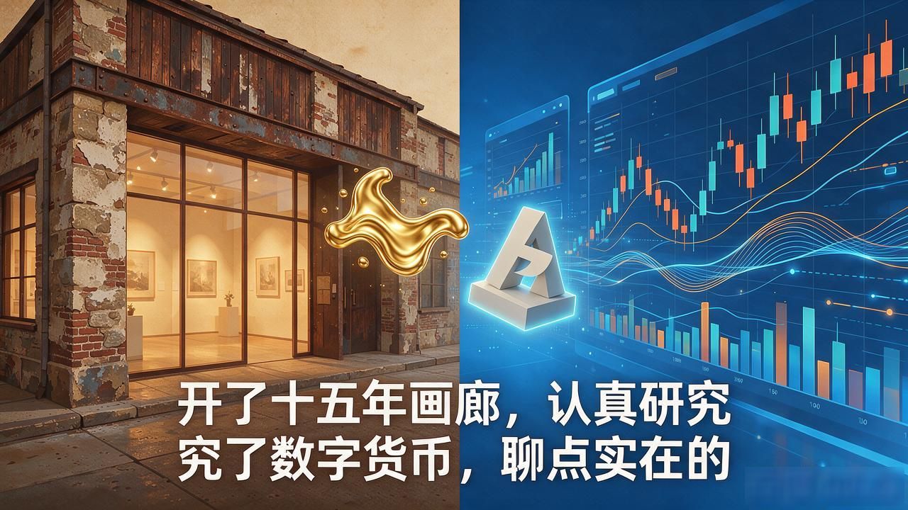 开了十五年画廊，认真研究了数字货币，聊点实在的