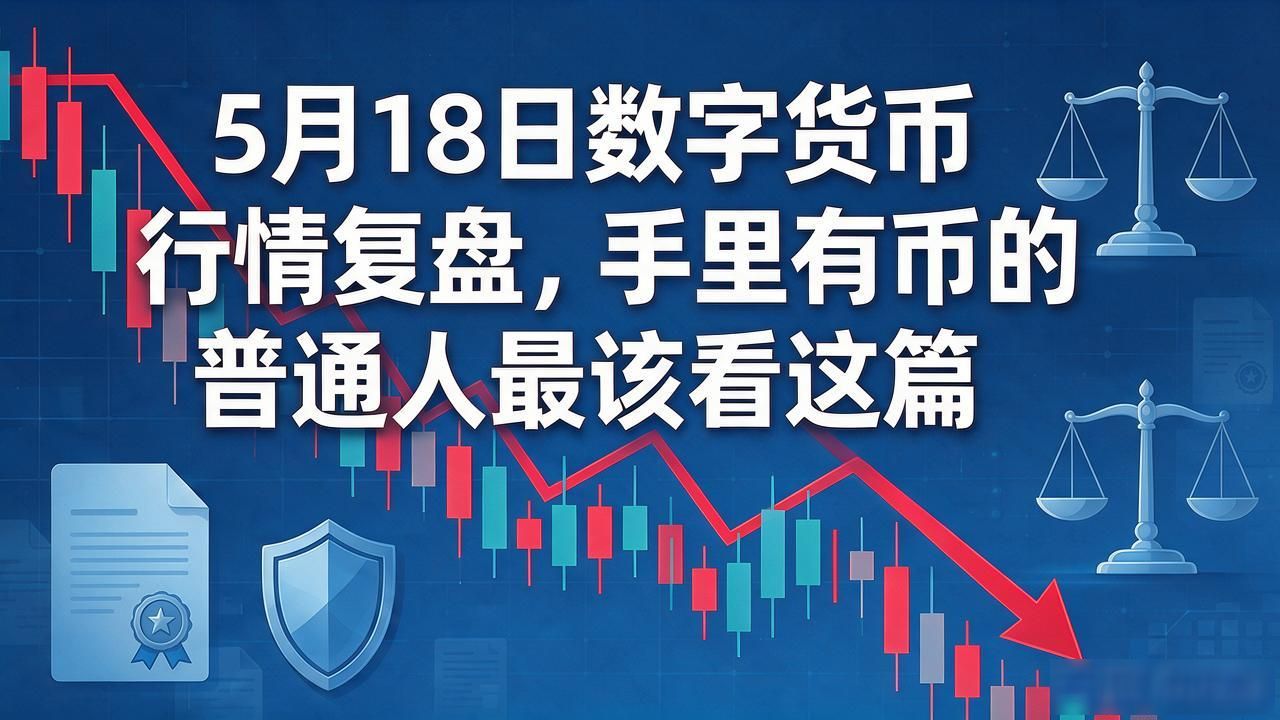 5月18日数字货币行情复盘，手里有币的普通人最该看这篇