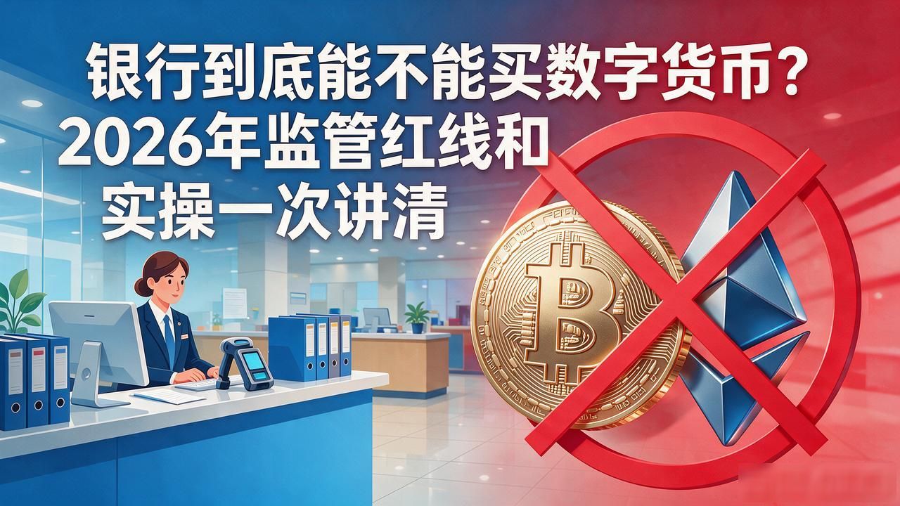 银行到底能不能买数字货币？2026年监管红线和实操一次讲清