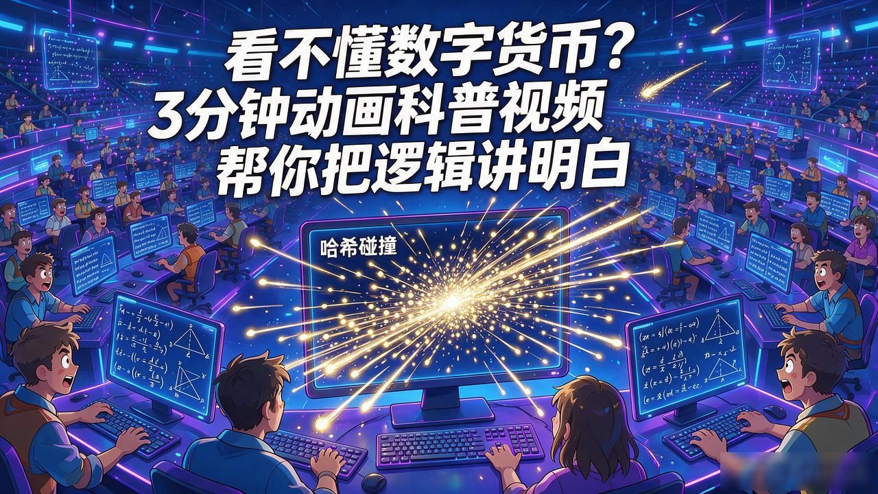 看不懂数字货币？3分钟动画科普视频帮你把逻辑讲明白